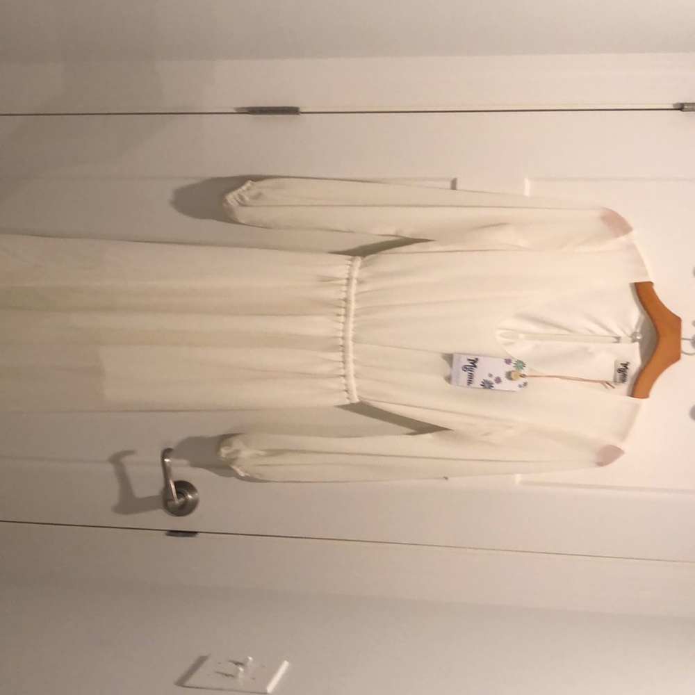 Show Me Your Mumu white maxi dress